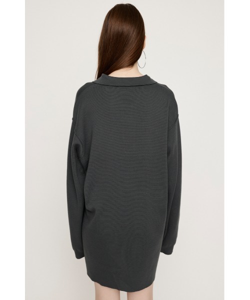 Elai Open Collar Belt Dress ワンピース(2 COLOR) DRESS | OBLI