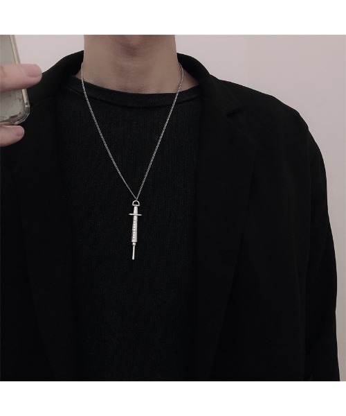 EK161/注射器モチーフネックレス（ネックレス）｜NO WAY（ノーウェイ