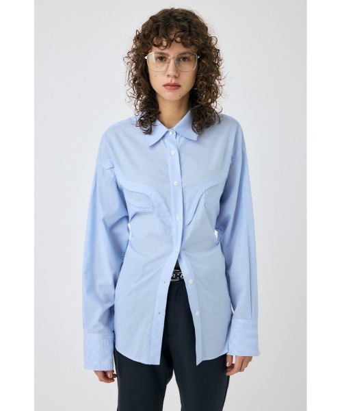ブラウス シャツ WESTERN オーバーシャツ レディース MOUSSY ブラウス シャツ WESTERN オーバーシャツ レディース