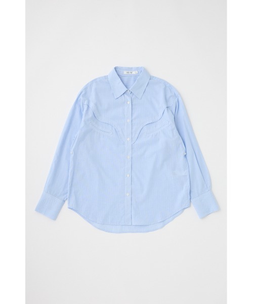 ブラウス シャツ WESTERN オーバーシャツ レディース MOUSSY ブラウス シャツ WESTERN オーバーシャツ レディース