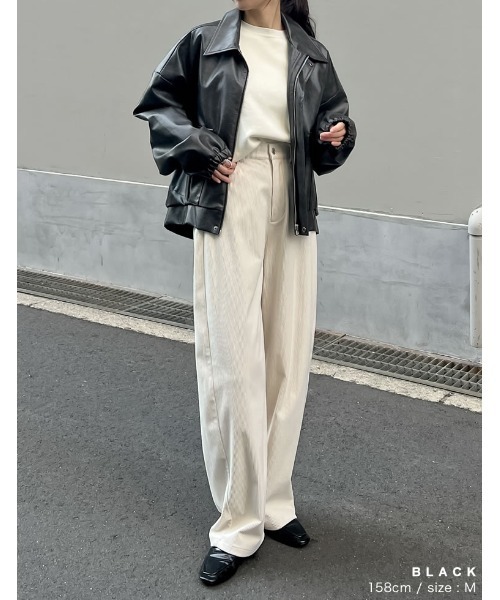 Re:EDIT（リエディ）の「[2025AW COLLECTION][低身長サイズ有]フェイク