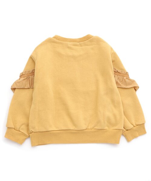 グレージュフリル付き トレーナー Mサイズ b2700100.jpg