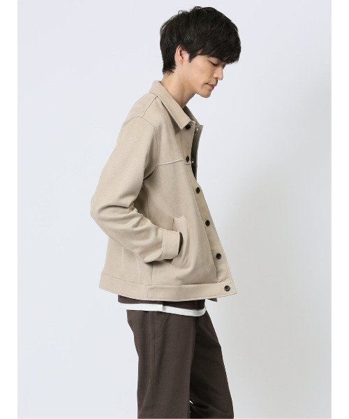 TAKA-Q（タカキュー）の「【ストレッチ】タカキュー トラッカージャケット（カーディガン/ボレロ・メンズ・ブラック/グレー系その他2・MEDIUM/LARGE/X-LARGE）」の15枚目の写真