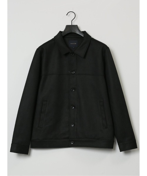 TAKA-Q（タカキュー）の「【ストレッチ】タカキュー トラッカージャケット（カーディガン/ボレロ・メンズ・ブラック/グレー系その他2・MEDIUM/LARGE/X-LARGE）」の18枚目の写真