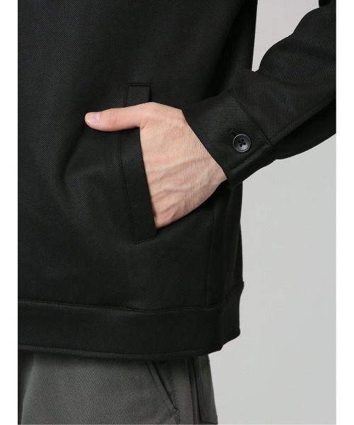 TAKA-Q（タカキュー）の「【ストレッチ】タカキュー トラッカージャケット（カーディガン/ボレロ・メンズ・ブラック/グレー系その他2・MEDIUM/LARGE/X-LARGE）」の13枚目の写真