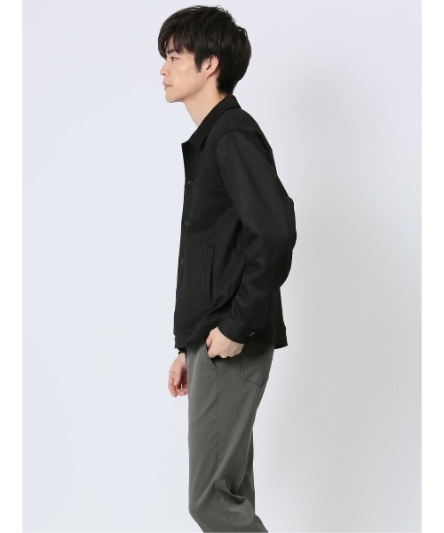 TAKA-Q（タカキュー）の「【ストレッチ】タカキュー トラッカージャケット（カーディガン/ボレロ・メンズ・ブラック/グレー系その他2・MEDIUM/LARGE/X-LARGE）」の5枚目の写真