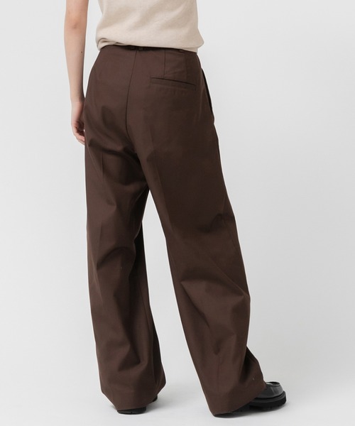 FASHIRU ワイドチノスラックス Lサイズ ファシル ワイドチノスラックス wide chino slacks - メルカリ