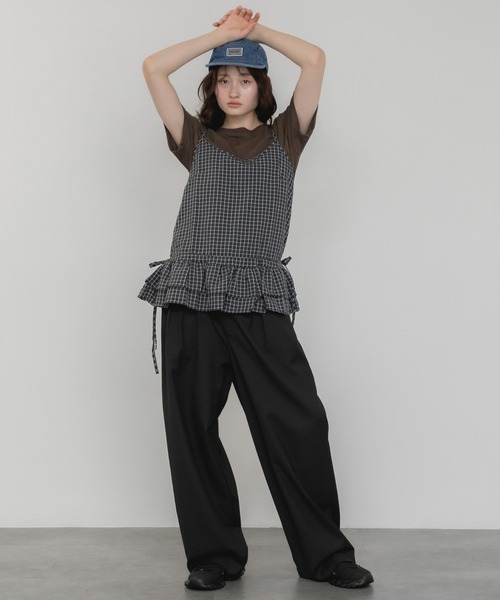 ヤ*イ様 helix clothing ドッキングトラウザーパンツ　スラックス ポストアーカイブファンクション ヤ*イ様 helix clothing