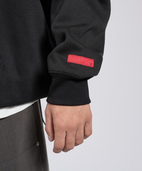 kutir（クティール）の「ドローコードピスデザインフーディー（パーカー・メンズ・ネイビー/杢グレー/ブラック・MEDIUM/LARGE）」の22枚目の写真