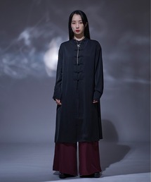 &ellecy(アンドエルシー) ロングチャイナシャツ Ellno Loset（エルノロゼット）の「ロングチャイナシャツ（シャツ