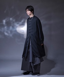 Ellno Loset（エルノロゼット）の「ロングチャイナシャツ（シャツ