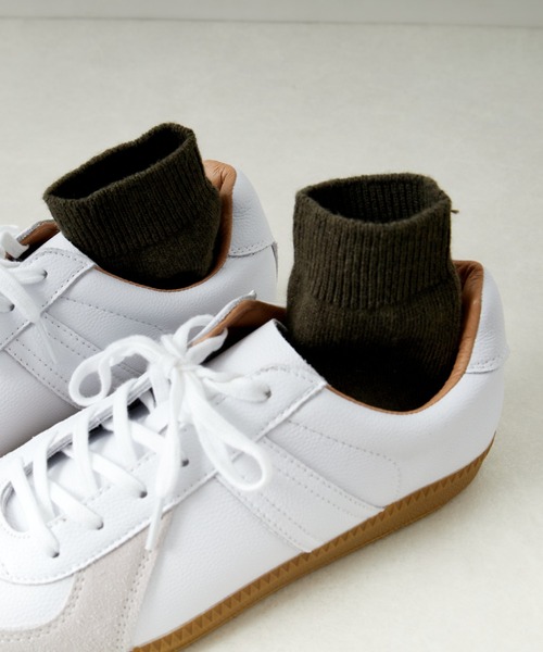 FALKE（ファルケ）の「[FALKE/ファルケ] COSY WOOL カシミヤ混ショートソックス（ソックス/靴下・レディース・ライトグレー/グリーン/レッド/オフホワイト/オリーブ・35-38）」の7枚目の写真