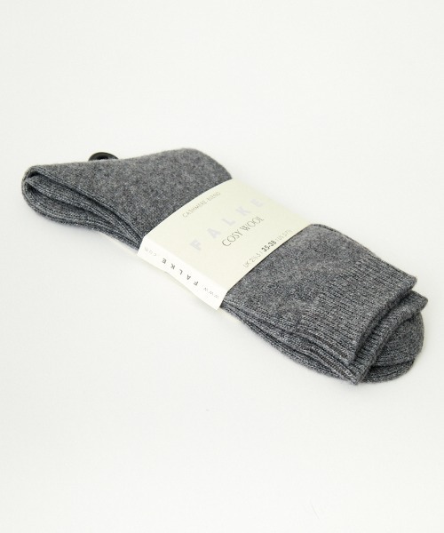 FALKE（ファルケ）の「[FALKE/ファルケ] COSY WOOL カシミヤ混ショートソックス（ソックス/靴下・レディース・ライトグレー/グリーン/レッド/オフホワイト/オリーブ・35-38）」の10枚目の写真