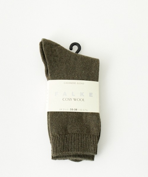 FALKE/ファルケ] COSY WOOL カシミヤ混ショートソックス（ソックス