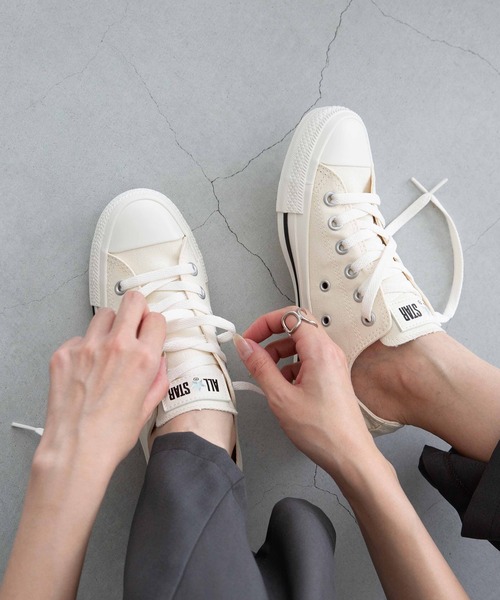 CONVERSE(コンバース)の「CONVERSE コンバース ALL STAR オールスター ローカット(スニーカー・レディース・ブラック/ブラウン/ホワイト・22.0cm/22.5cm/23.0cm/23.5cm/24.0cm/24.5cm/25.0cm/25.5cm/26.0cm/26.5cm)」の6枚目の写真
