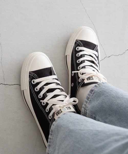 CONVERSE(コンバース)の「CONVERSE コンバース ALL STAR オールスター ローカット(スニーカー・レディース・ブラック/ブラウン/ホワイト・22.0cm/22.5cm/23.0cm/23.5cm/24.0cm/24.5cm/25.0cm/25.5cm/26.0cm/26.5cm)」の10枚目の写真