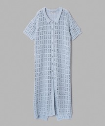 GARDEN TOKYO（ガーデントウキョウ）の「CROCHET HAND KNIT S/S MAXI ONE-PIECE（ワンピース）」