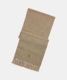 フリンジ バージン ウール マフラー