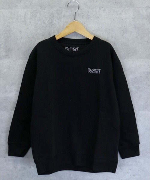 セール】2025AW POPEYE 裏起毛トレーナー/ロゴプリント/バックプリント