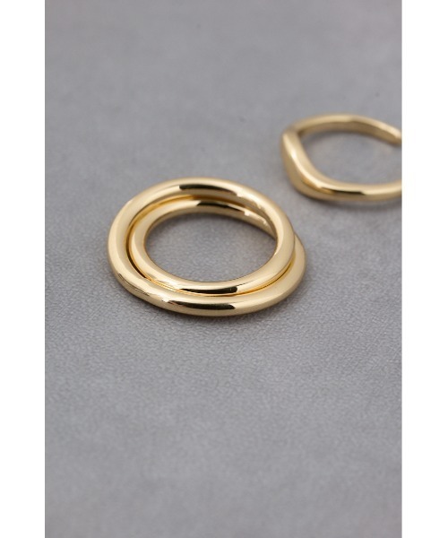 AZUL by moussy（アズールバイマウジー）の「マルチ3連リングセット（リング・レディース・その他2/マルチ・FREE）」の11枚目の写真