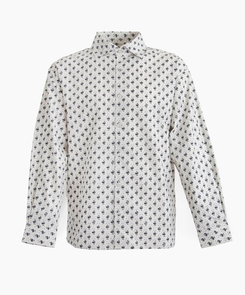 COSMIC WONDER(コズミックワンダー)の「Old owlish floral-patterned shirt(シャツ/ブラウス・メンズ・ホワイト系その他・3)」の13枚目の写真