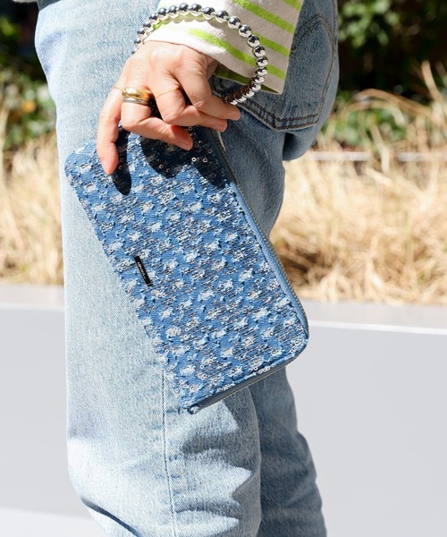 niko and（ニコアンド）の「オリジナルストラップL字財布（財布