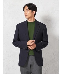 KATHARINE E HAMNETT（キャサリン・イー・ハムネット）の「【KATHARINE E HAMNETT-キャサリン・イー・ハムネット-】シングル 紺ブレザー メタルボタン【セットアップ商品有】ウールライク ストレッチ 秋冬（テーラードジャケット）」