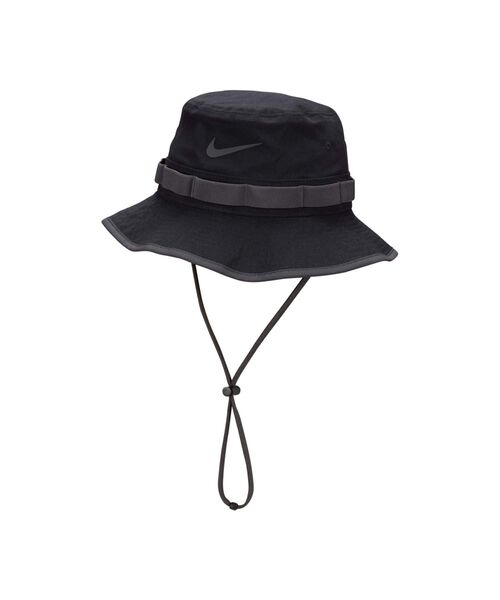 NIKE(ナイキ)の「ナイキ Dri-FIT エイペックス バケットハット / Nike Dri-FIT ApexBucket Hat FB5621-010 Black(ハット・メンズ・ブラック・L/M/S)」の1枚目の写真