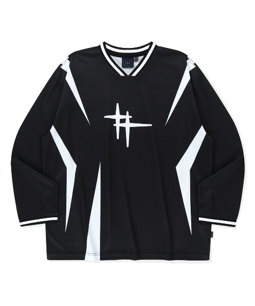 [ROMANTIC CROWN]★24SU★韓国人気★SHINING LOGO SOCCER JERSEY A'GEM/9 × .kom 『ROMANTIC CROWN/ロマンティック クラウン