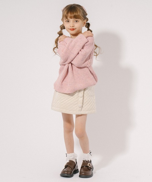 URBAN CHERRY（アーバンチェリー）の「【2足セット】レースフリルリボンソックス（ソックス/靴下・キッズ・ホワイト・M/L）」の7枚目の写真