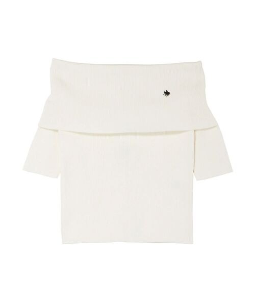 POLO BCSコラボ】オフショルニットプルオーバー（ニット