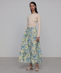 BALLSEY（ボールジィ）の「ブルードフラワージャカード ギャザー