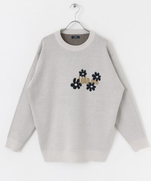 ITEMS URBANRESEARCH(アイテムズ アーバンリサーチ)の「ループJQDニット LEAD ME(ニット/セーター・メンズ・ネイビー/アイボリー/ブラック・MEDIUM/LARGE)」の17枚目の写真