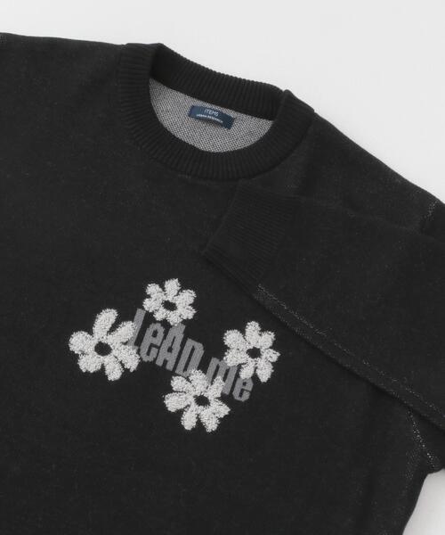 ITEMS URBANRESEARCH(アイテムズ アーバンリサーチ)の「ループJQDニット LEAD ME(ニット/セーター・メンズ・ネイビー/アイボリー/ブラック・MEDIUM/LARGE)」の12枚目の写真