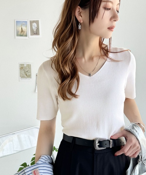 【OBLI】Vネックリブニット 1451578_21283837_k3.jpg