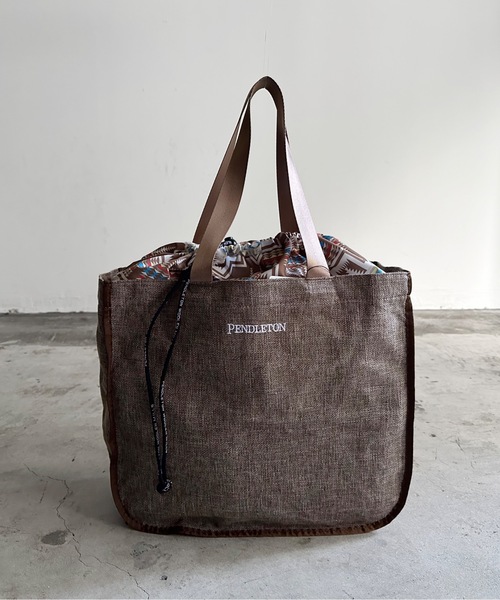 セール】ST:PENDLETON ペンドルトンSUMMER TOTE L 閉じ口巾着