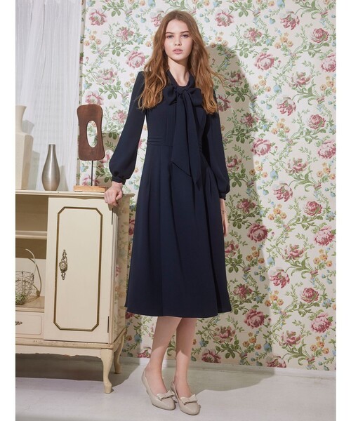 セール】PROMISE RIBBON ROSETTE ドレス（ワンピース）｜TOCCA（トッカ