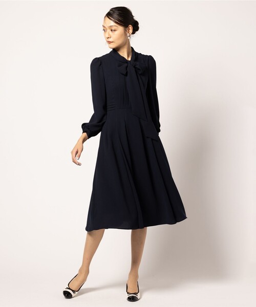 トッカ　TOCCA　ワンピース　ローズ　リボン　140 セール】 【洗える・消臭】PROMISE RIBBON ROSETTE ドレス