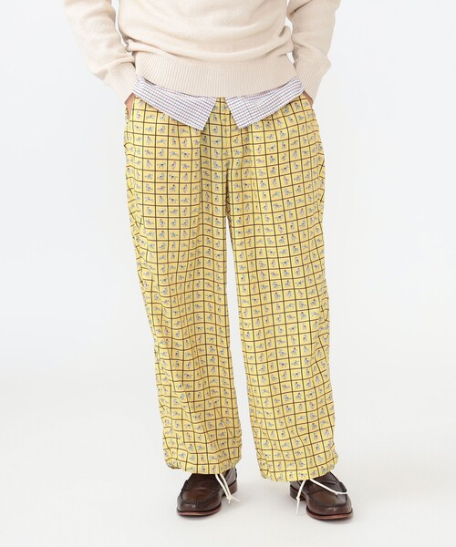 BEAMS PLUS（ビームスプラス）の「タッターソール ミリタリー イージー パンツ（その他パンツ・メンズ・ネイビー/イエロー・L/M/S/XL）」の5枚目の写真