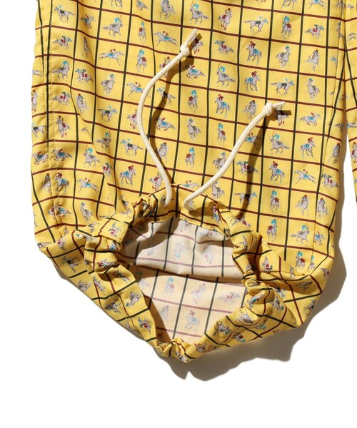 BEAMS PLUS（ビームスプラス）の「タッターソール ミリタリー イージー パンツ（その他パンツ・メンズ・ネイビー/イエロー・L/M/S/XL）」の9枚目の写真