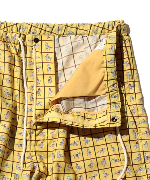 BEAMS PLUS（ビームスプラス）の「タッターソール ミリタリー イージー パンツ（その他パンツ・メンズ・ネイビー/イエロー・L/M/S/XL）」の10枚目の写真