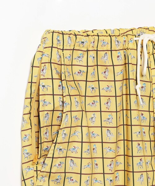 BEAMS PLUS（ビームスプラス）の「タッターソール ミリタリー イージー パンツ（その他パンツ・メンズ・ネイビー/イエロー・L/M/S/XL）」の14枚目の写真