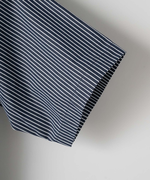 CASPER JOHN（キャスパージョン）の「Bandage fisherman shirts/バンデージフィッシャーマンシャツ（シャツ/ブラウス・メンズ・ホワイト/ネイビー・LARGE/MEDIUM/SMALL/X-SMALL）」の16枚目の写真