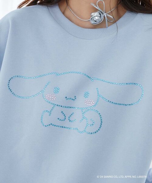LANDbyMILKBOY シナモロール スウェット シナモロール ラインストーンスウェット（スウェット