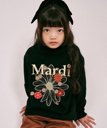 Mardi Mercredi｜マルディメクルディのスウェット（前面プリント