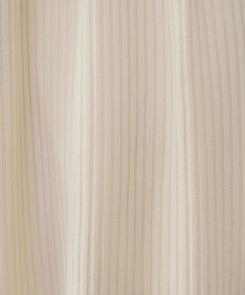 HANNE(アン)の「リブヘンリーロンパース(サロペット/オーバーオール・レディース・アイボリー/ブラック/ベージュ・SMALL/MEDIUM)」の3枚目の写真