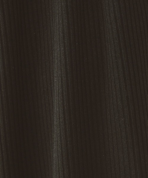 HANNE(アン)の「リブヘンリーロンパース(サロペット/オーバーオール・レディース・アイボリー/ブラック/ベージュ・SMALL/MEDIUM)」の20枚目の写真