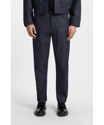 HUGO（ヒューゴ）の「リラックスフィットジーンズ ダークブルー ジャパニーズデニム（デニムパンツ）」