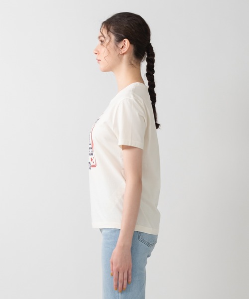 Levi's(リーバイス)の「Levi's/リーバイス グラフィック Tシャツ(Tシャツ/カットソー・レディース・ホワイト・M/S/XS)」の9枚目の写真