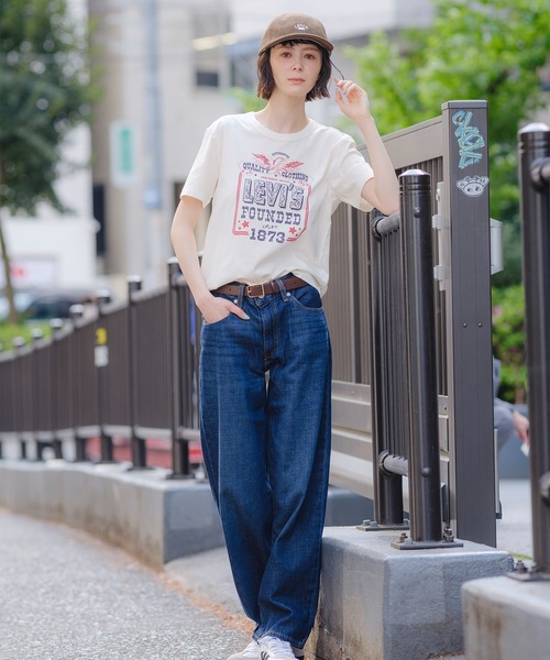 Levi's(リーバイス)の「Levi's/リーバイス グラフィック Tシャツ(Tシャツ/カットソー・レディース・ホワイト・M/S/XS)」の16枚目の写真